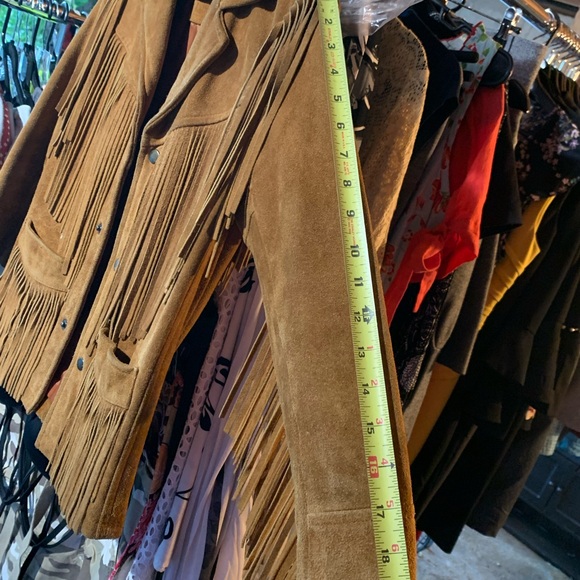 Child’s Georgetown Leather Design Suede Leather Jacket - Picture 9 of 11